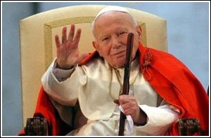 Jan Pavel II. 10. dubna 2003